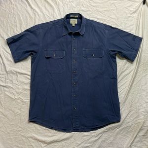 Cabela’s heavyweight cotton button up | legendary quality, short sleeve